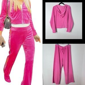 90s Tracksuit Set Terry Cloth Sz XL Hip Hop Streetwear Tennis Club‎ Y2K Lounge